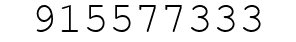 Number 915577333.