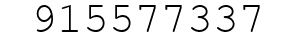 Number 915577337.
