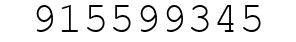 Number 915599345.