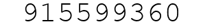 Number 915599360.