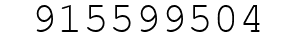 Number 915599504.