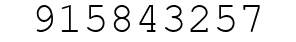 Number 915843257.