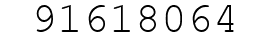 Number 91618064.