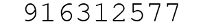 Number 916312577.