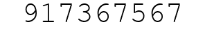 Number 917367567.