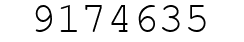 Number 9174635.