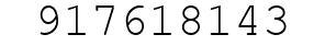 Number 917618143.