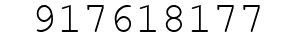 Number 917618177.