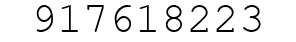 Number 917618223.