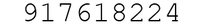 Number 917618224.