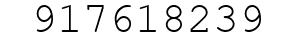 Number 917618239.