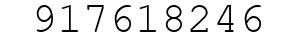 Number 917618246.