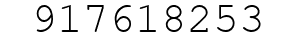 Number 917618253.