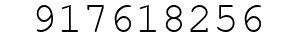 Number 917618256.
