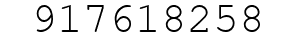 Number 917618258.