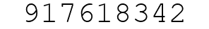Number 917618342.