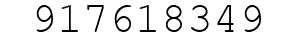 Number 917618349.