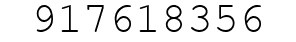 Number 917618356.