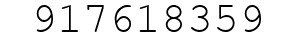 Number 917618359.
