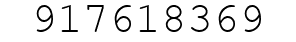 Number 917618369.