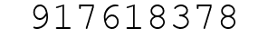 Number 917618378.