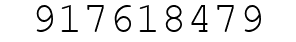 Number 917618479.