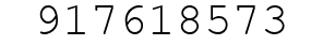 Number 917618573.