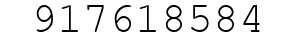 Number 917618584.