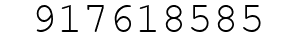 Number 917618585.
