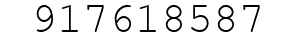 Number 917618587.