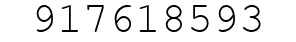 Number 917618593.