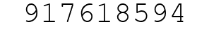 Number 917618594.