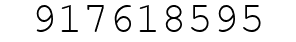 Number 917618595.
