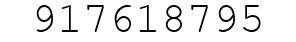 Number 917618795.