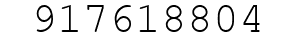 Number 917618804.