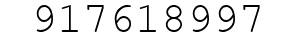 Number 917618997.