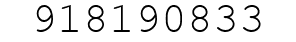 Number 918190833.