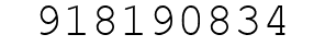 Number 918190834.