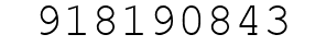 Number 918190843.
