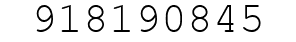 Number 918190845.