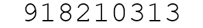 Number 918210313.