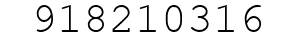 Number 918210316.