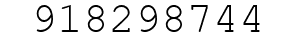 Number 918298744.
