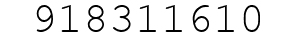 Number 918311610.