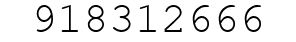 Number 918312666.