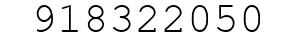 Number 918322050.