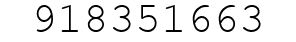 Number 918351663.