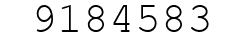 Number 9184583.