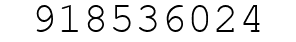 Number 918536024.