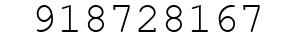 Number 918728167.